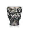 Lalique Bacchantes Crystal Vase Bronze