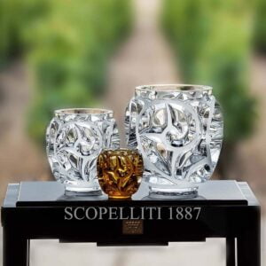 lalique tourbillons crystal vases