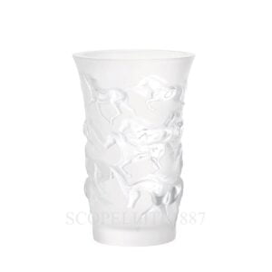 lalique crystal vase mustang