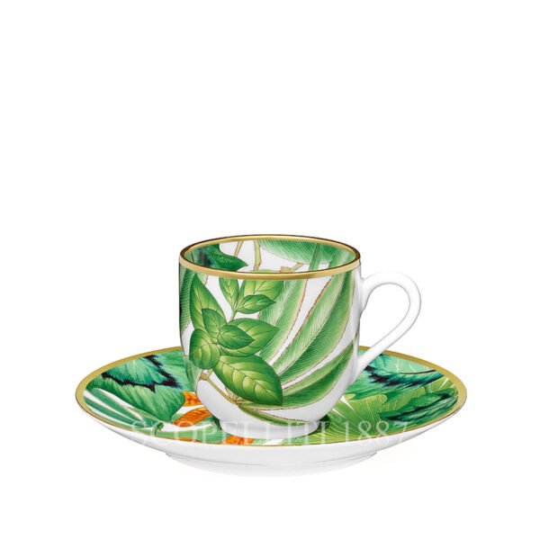 hermes passifolia new collection porcelain coffee cup