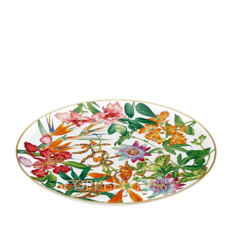 hermes passifolia porcelain plate