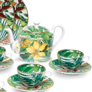 hermes passifolia tea cups