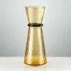 Venini Tiara Balloton Vase amber tall 706.66 NEW