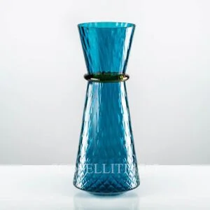 venini vase tiara blu new color