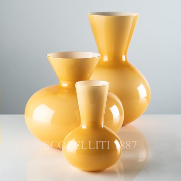 venini vase idria new color amber