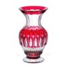 Saint Louis Tommy Red Crystal Vase