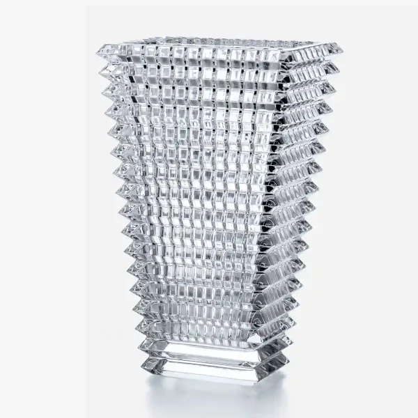 baccarat eye vase large clear crystal