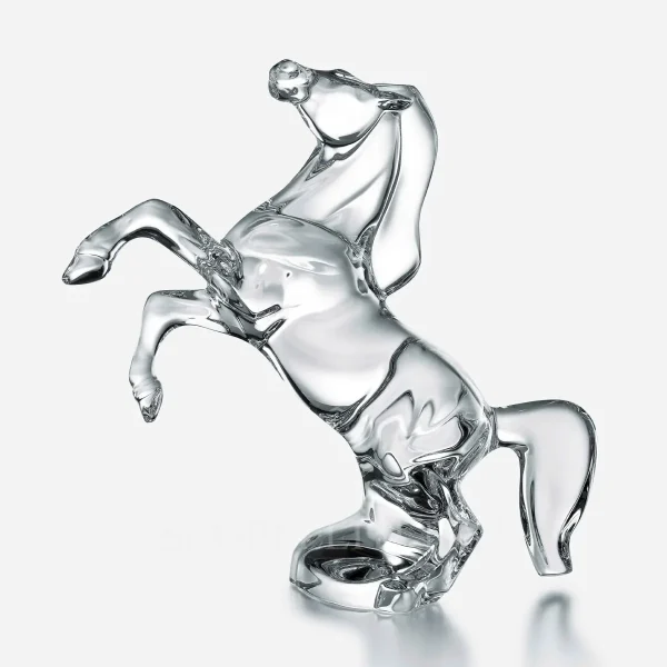 baccarat rearing horse sculpture