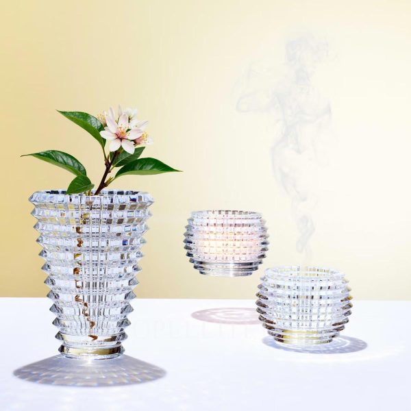 baccarat small crystal eye vase