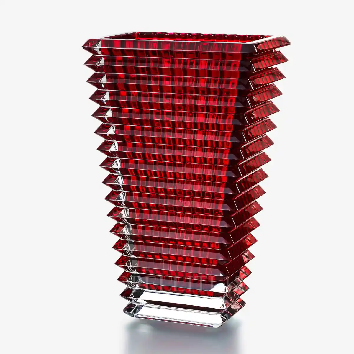 baccarat vase eye red large