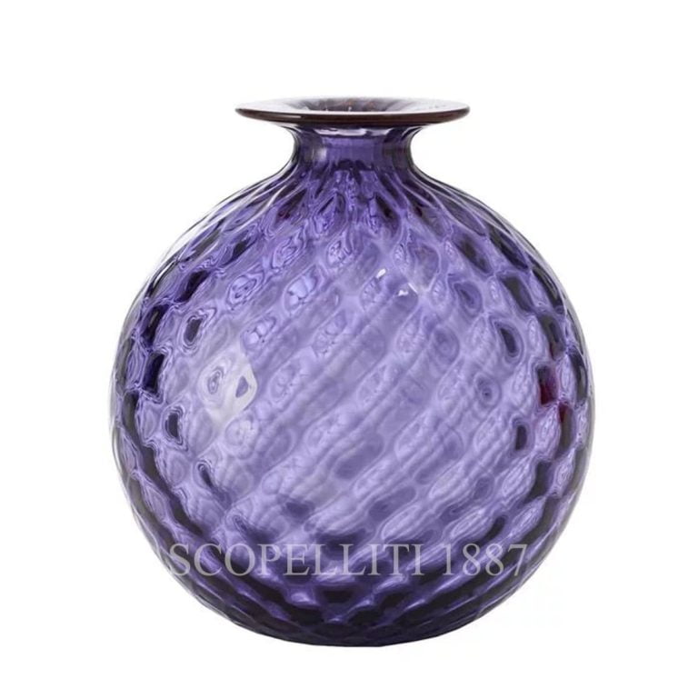 venini balloton monofiore amethyst