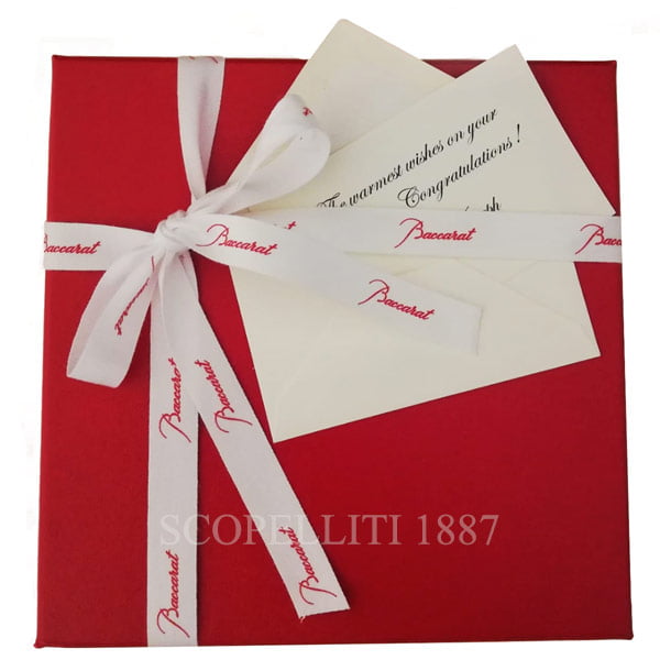 baccarat gift greeting card