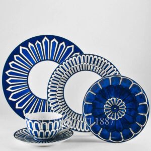 hermes 5 piece place setting bleus dailleurs