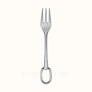 hermes dessert fork attelage steel