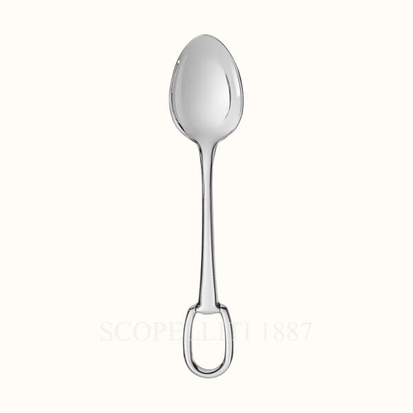 hermes dinner spoon attelage silver plated