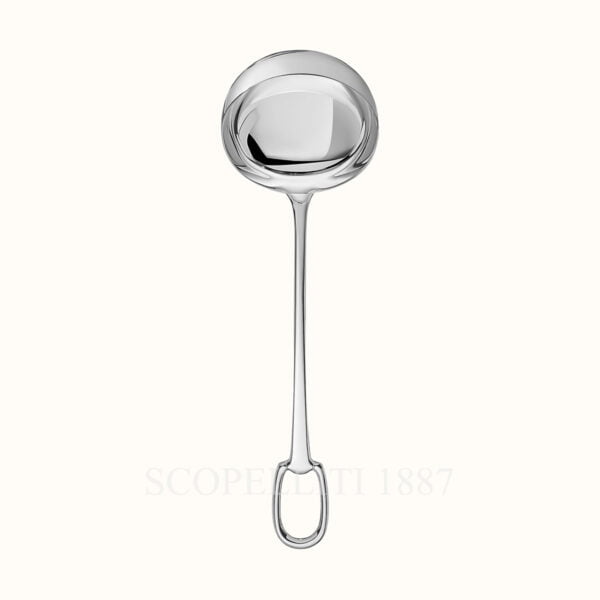 hermes ladle attelage silver-plated