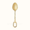 Hermes Mocha spoon Grand Attelage Gold-plated