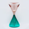 Venini Special Unique Clessidra Hourglass 420.10 mint green rose Limited Edition