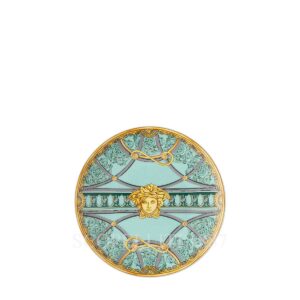 versace plate 17 cm scala del palazzo green