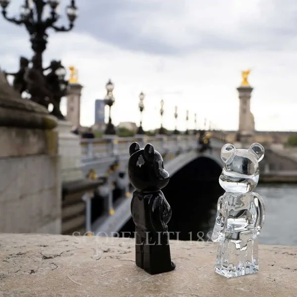 baccarat bearbrick sculptures