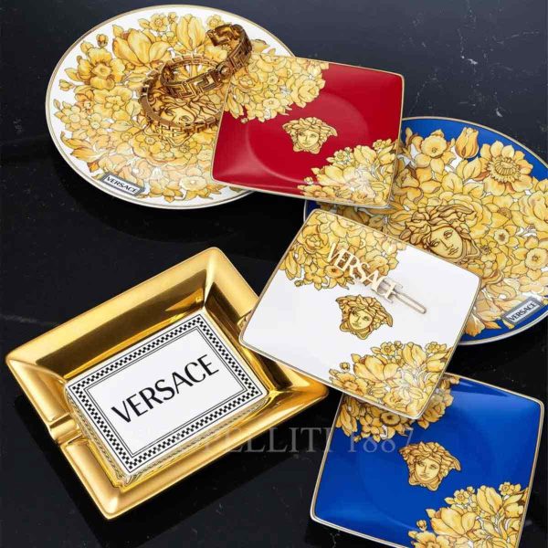 versace medusa rhapsody square plates