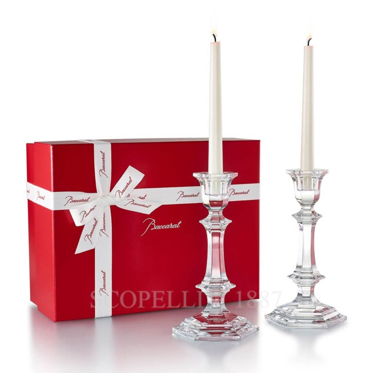 baccarat crystal candle holders harcourt