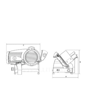 berkel food slicer red line red