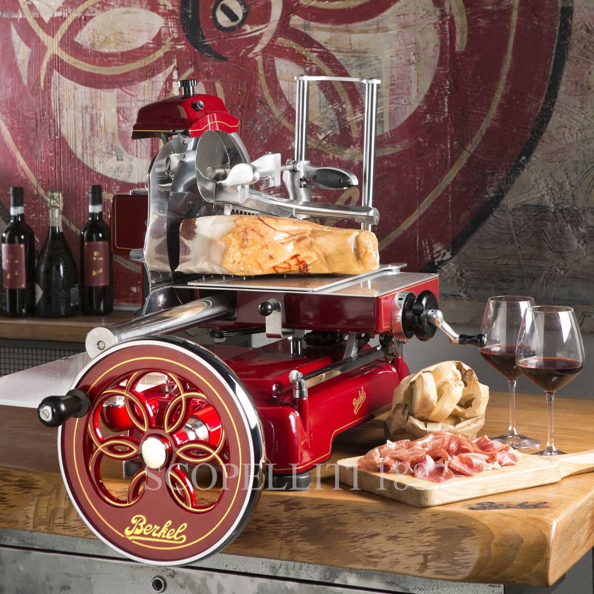 Berkel Volano B3 Meat Slicer Red - Luxury Gift for Home