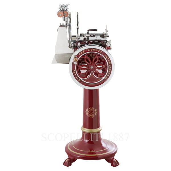 berkel volano l16 meat slicer red with stand