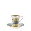 Versace Coffee Cup and Saucer Prestige Gala Bleu