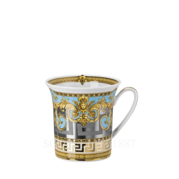versace mug with handle prestige gala bleu