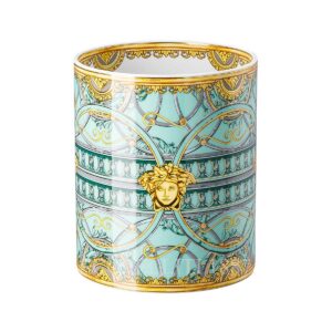 versace vase 18 cm scala palazzo green