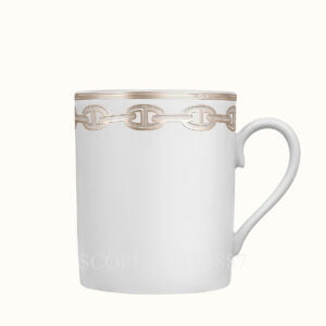 hermes chaine d ancre platine mug 30 cl