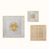 Hermès Mosaique au 24 gift set of 3 square plates (n°1 to n°3)