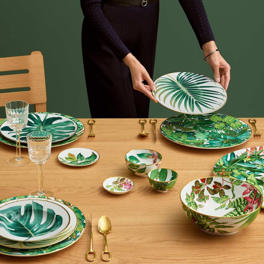 hermes passifolia dinnerware