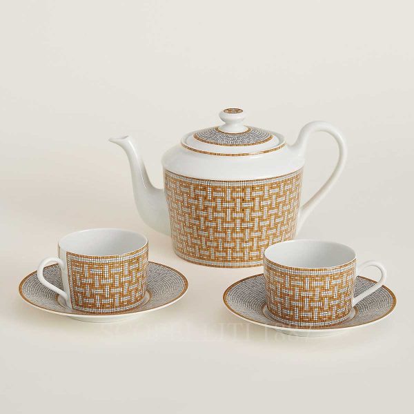 hermès tea set mosaique au 24