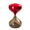 Venini Hourglass Limited Edition Red/Taupe
