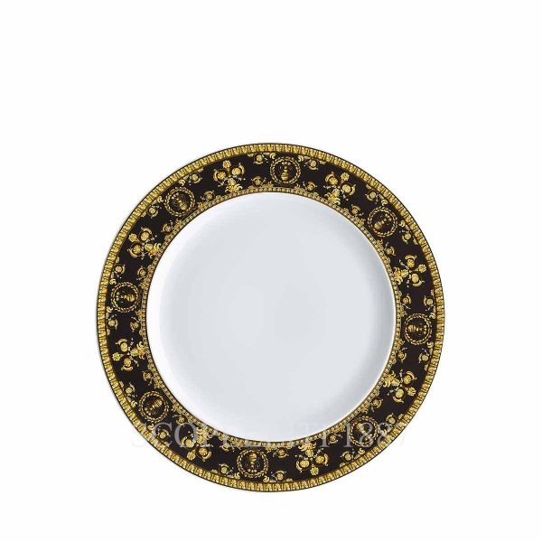 versace dessert plate 22 cm baroque black