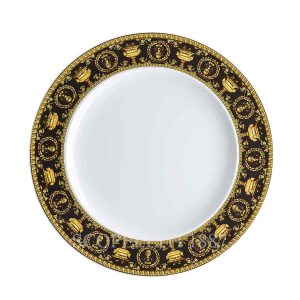 versace dinner plate 27 cm baroque black