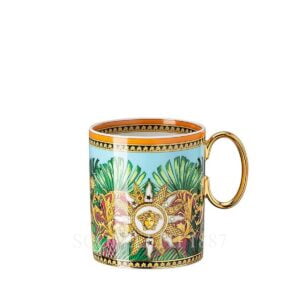versace jungle animalier mug with handle