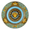 Versace Service Plate 30 cm Medusa Colours Celeste