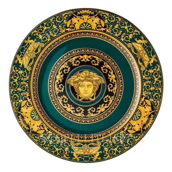 versace medusa colours juniper service plate 30 cm