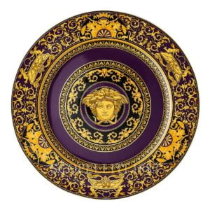 versace medusa colours marine service plate 30 cm