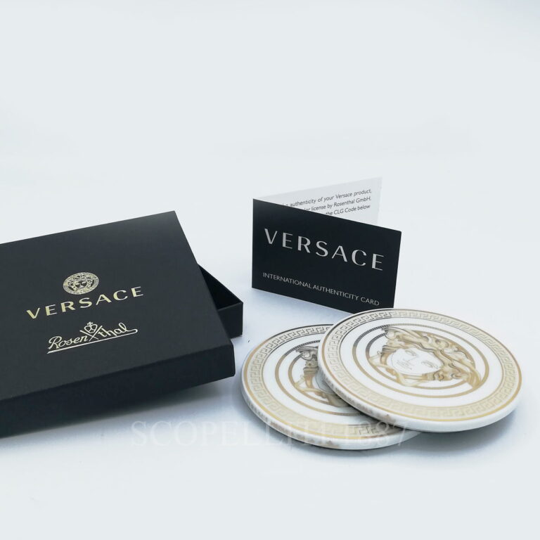 versace medusa gala coasters