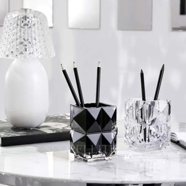 baccarat louxor crystal pencil holders