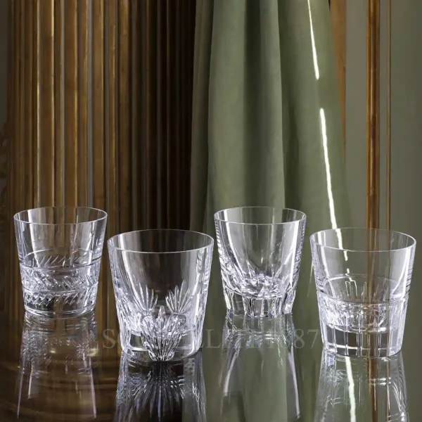 saint louis galerie des rois crystal tumblers set of 4