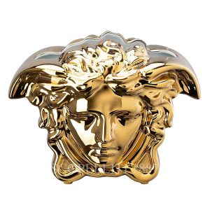 versace medusa grande gold vase 21 cm