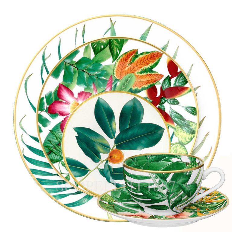 hermes 5 piece place setting passifolia