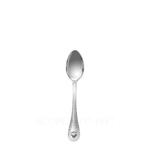 versace medusa cutlery silver plated espresso spoon