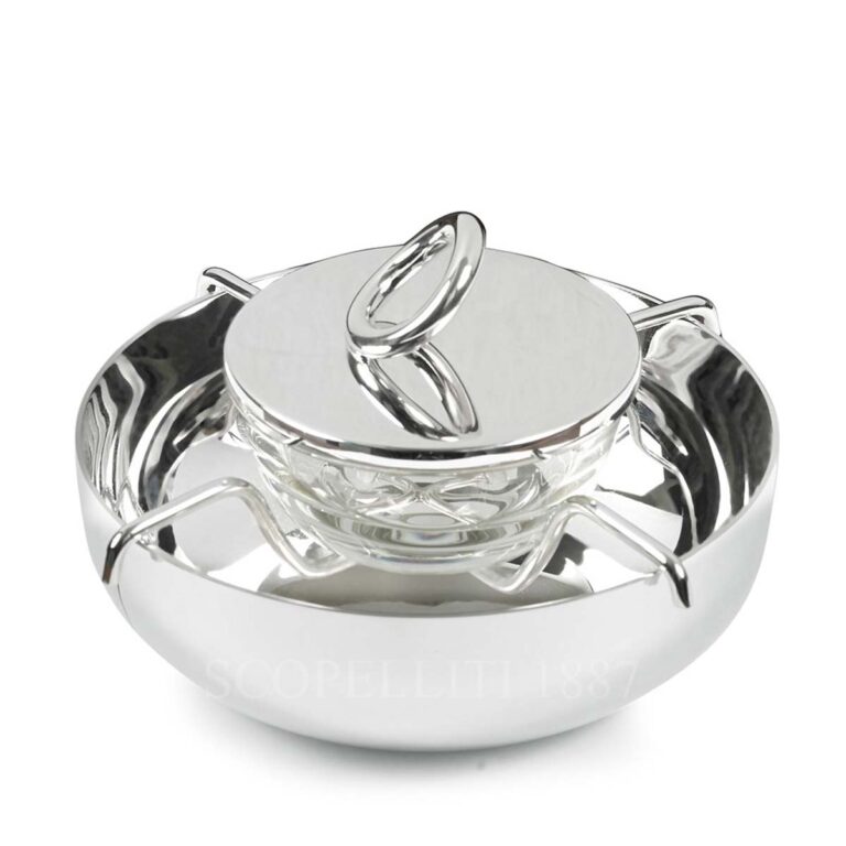 christofle vertigo caviar serving set